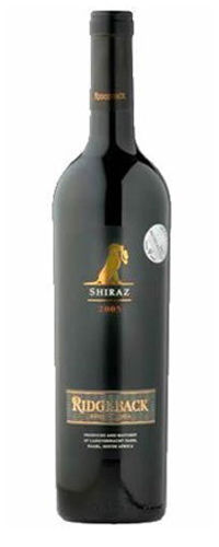 ridgeback shiraz